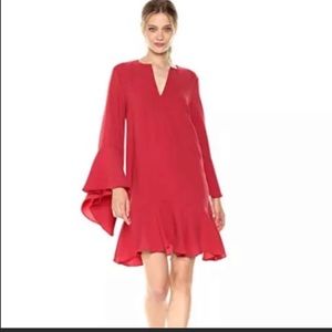 Bcbg ruffle dress